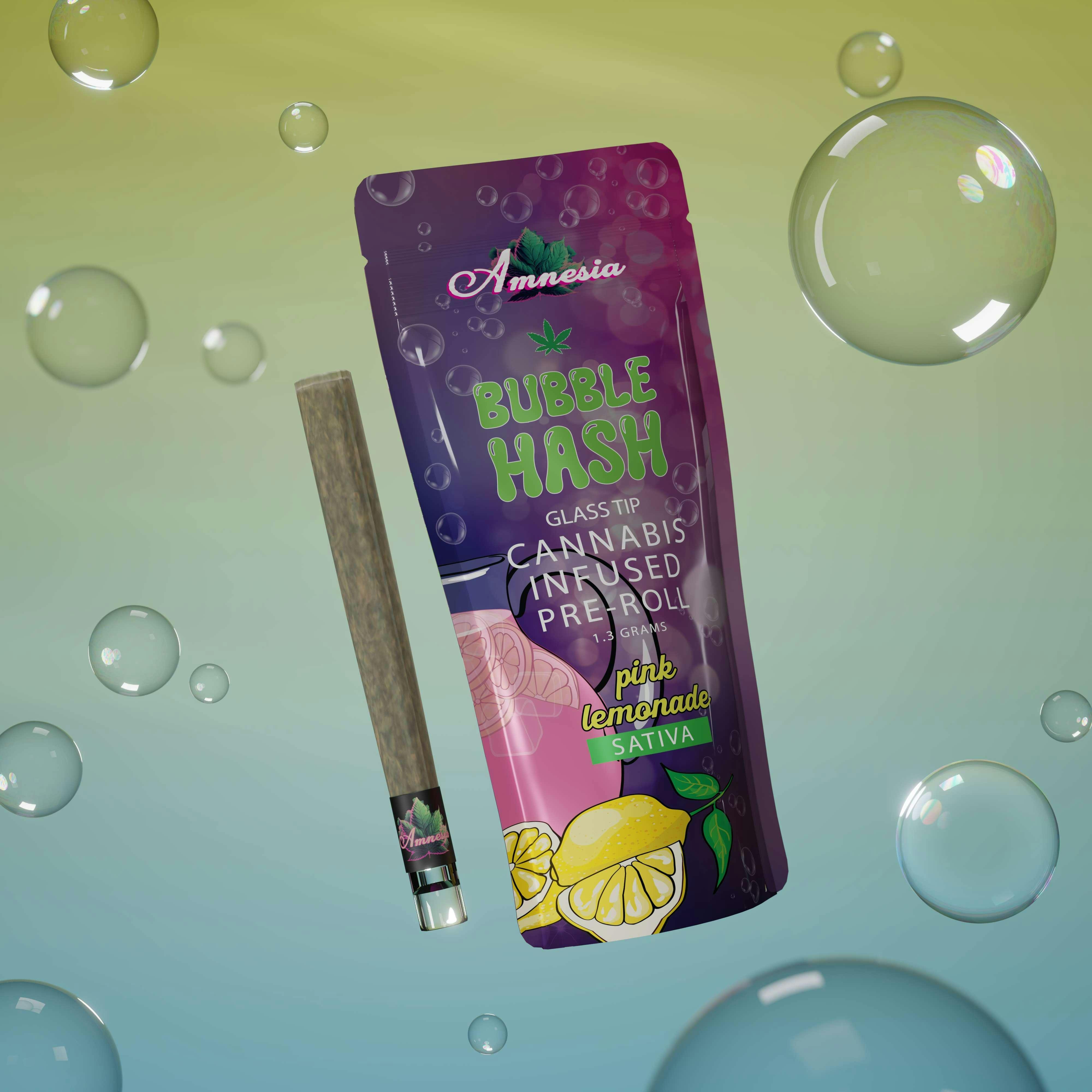 Pink Lemonade 1.3G Bubble Hash Pre-roll