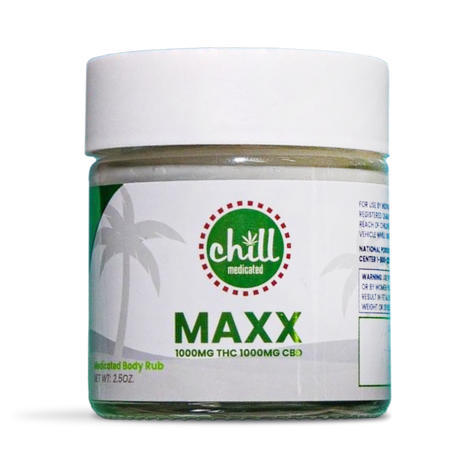 1:1 MAXX Body Rub | 2.5oz