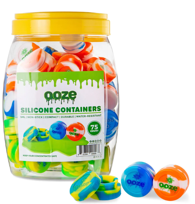 OOZE Tie Dye Dab Container