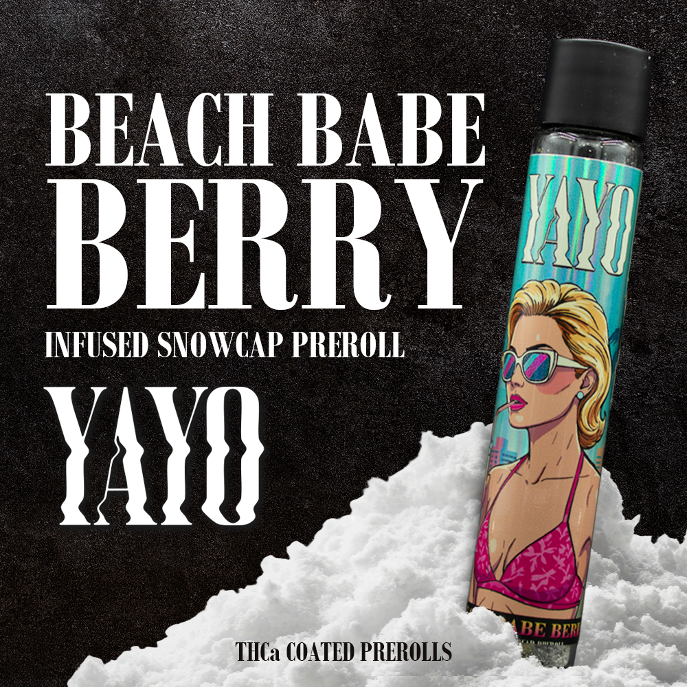 Yayo Snowcap Pre-Roll Beach Babe Berry
