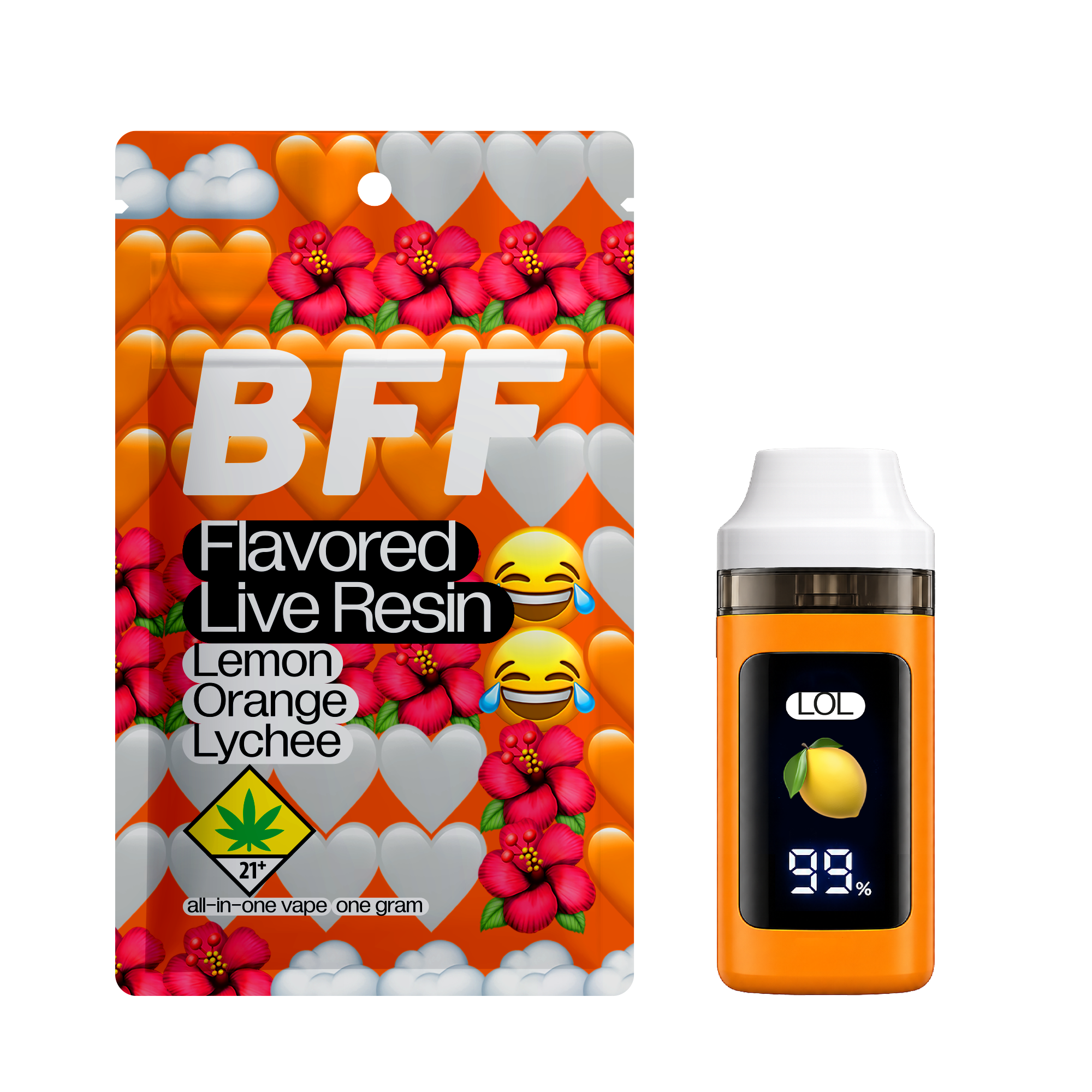 BAE - LOL - Lemon Orange Lychee | Flavored Live Resin | 1g | DOH