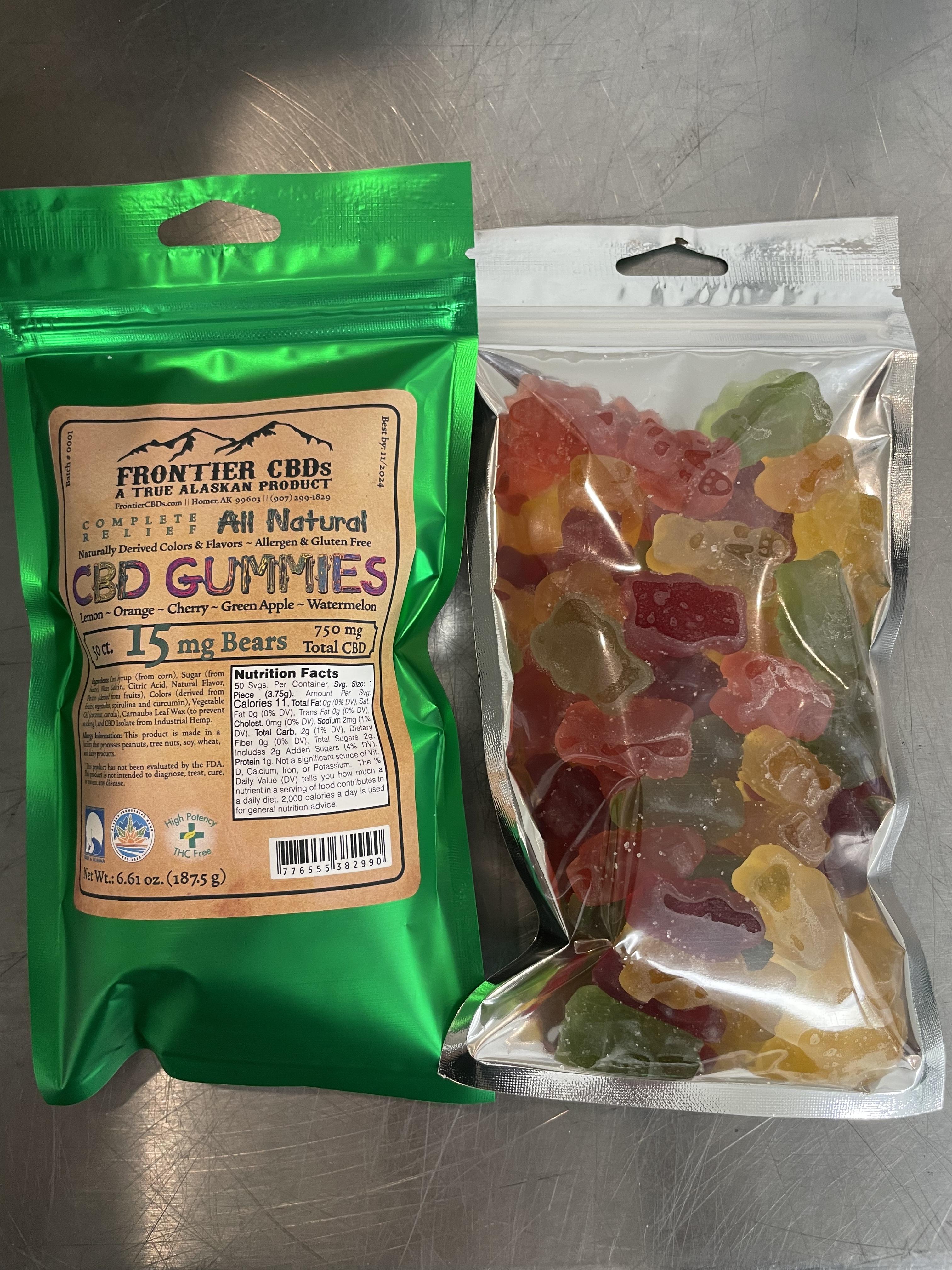 CBD Gummies 50ct - All Natural