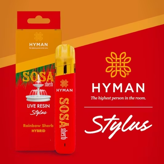 HYMAN - LIVE RESIN DISPOSABLE - SOSA SHERB