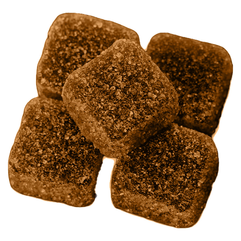 Plush - Brown Sugar Boba Full Spectrum Vegan Soft Chews - Hybrid - 5 Pack