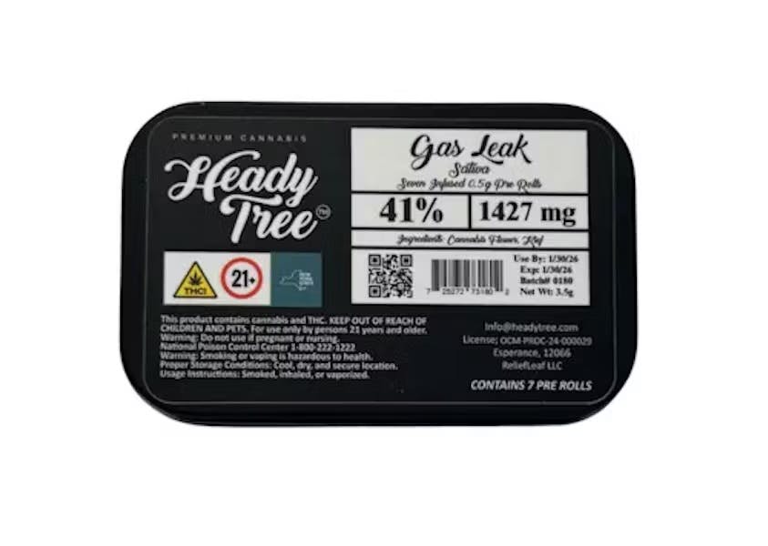 Heady Tree Gas Leak Pre Roll Pack