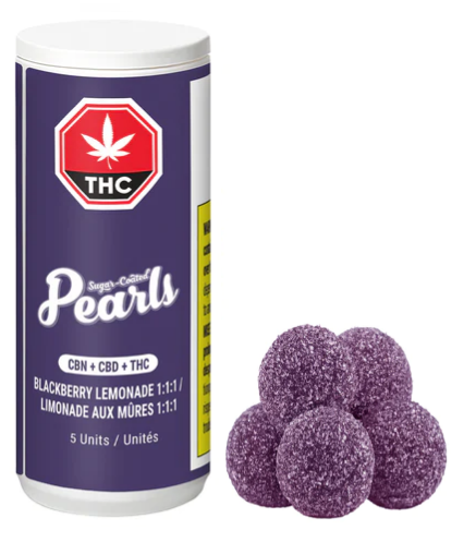 Blackberry Lemonade 1:1:1 CBN:CBD:THC Gummies