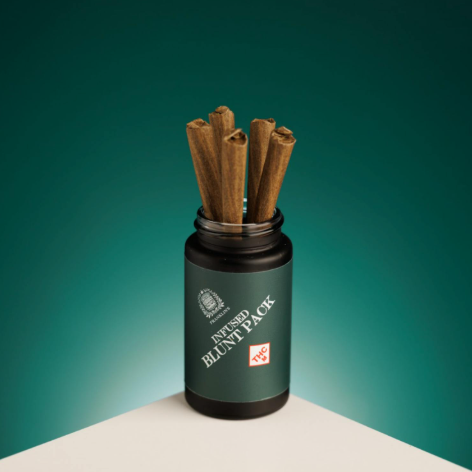 Infused Blunt Pack - - 5 Pack - [Grape Gas]