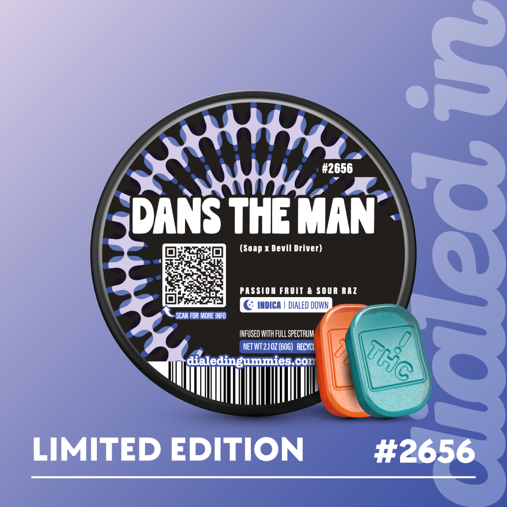 100mg - Dan's The Man - Rosin Gummies (10pk)
