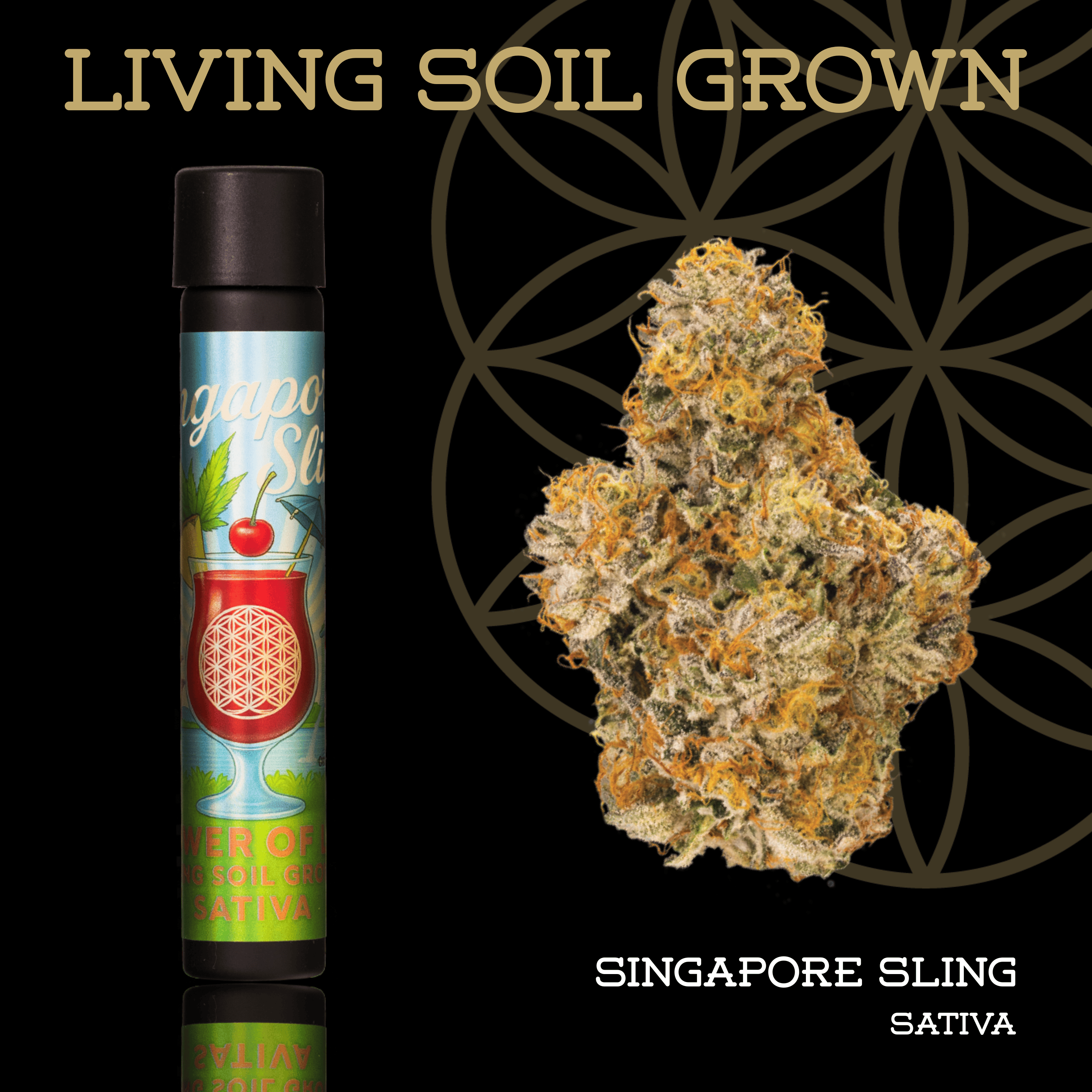 Singapore Sling | Pre-Roll | 1g | Living Soil