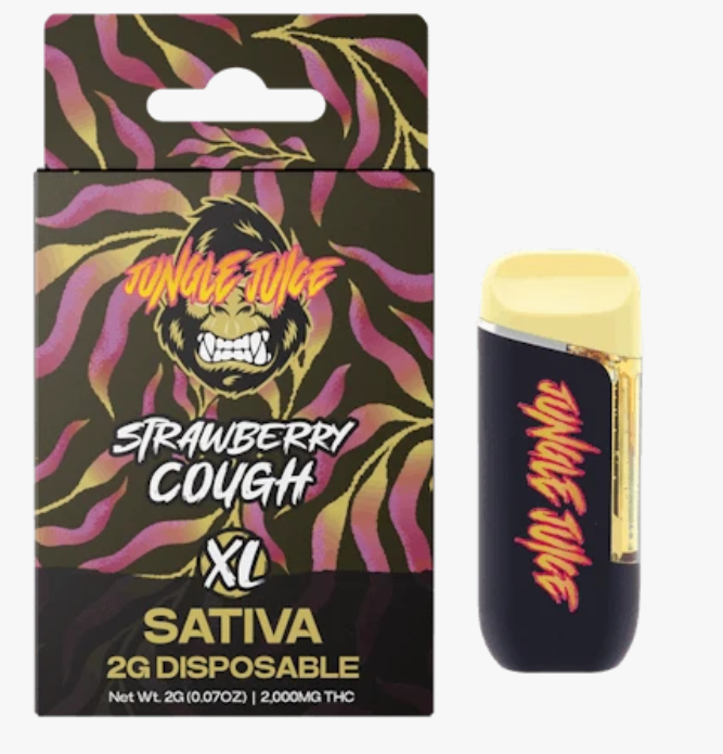 Jungle Juice - Strawberry Cough (S) - Disposable