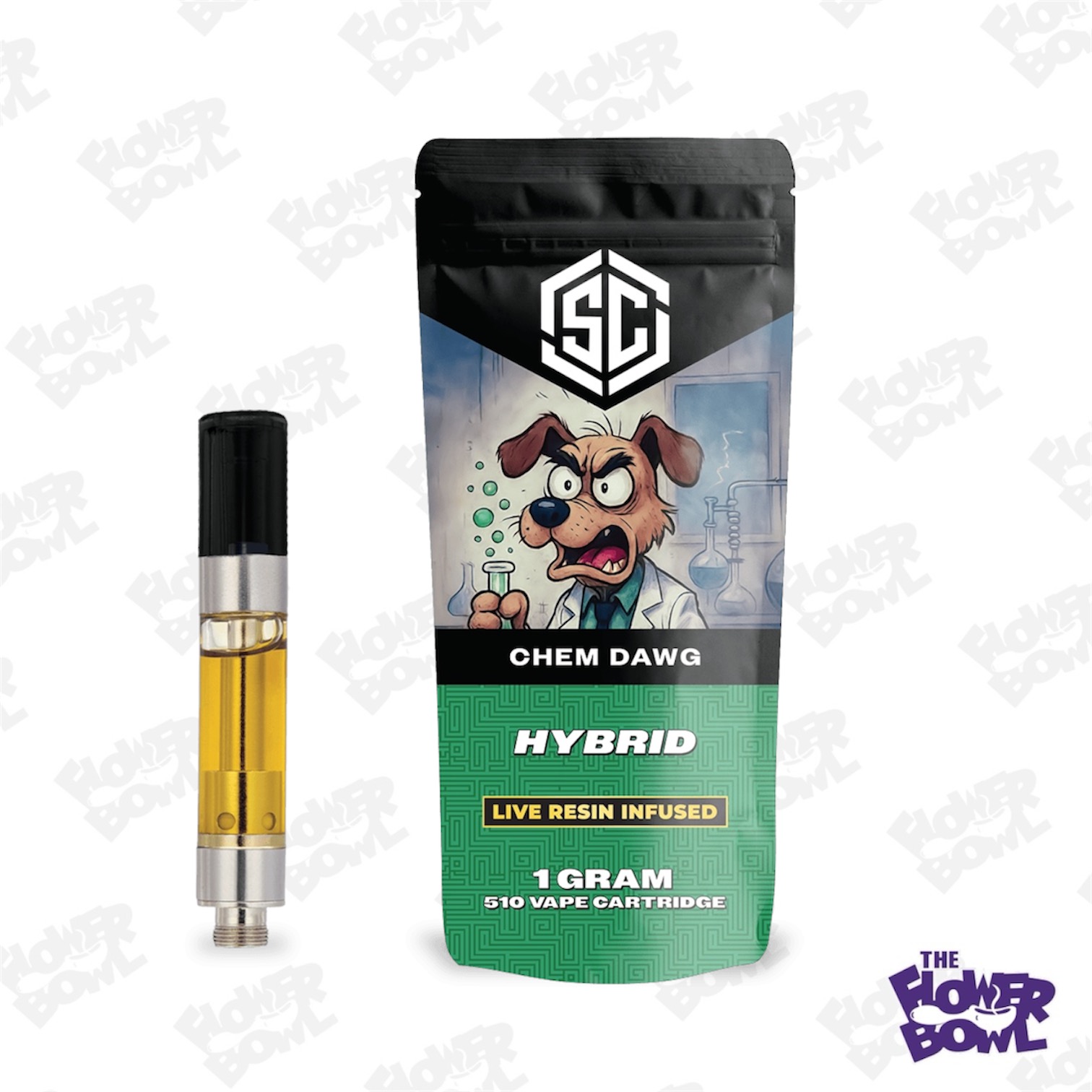 Chem Dawg 1G Live Resin Cart