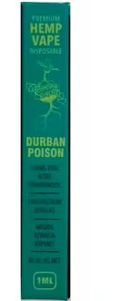 Durban Poison 600mg Cbd Disposable