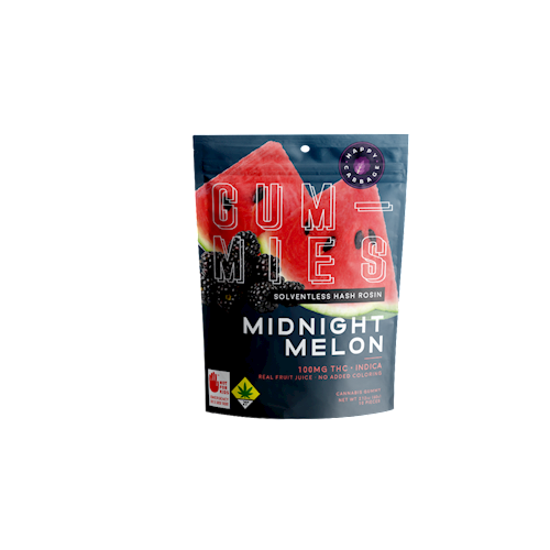 Happy Cabbage Midnight Melon (Indica) 10pk Rosin Gummies