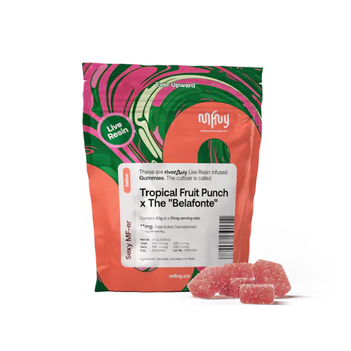 Gummies Live Resin | Tropical Fruit Punch x The Belafonte (S) | 10mg | MFNY