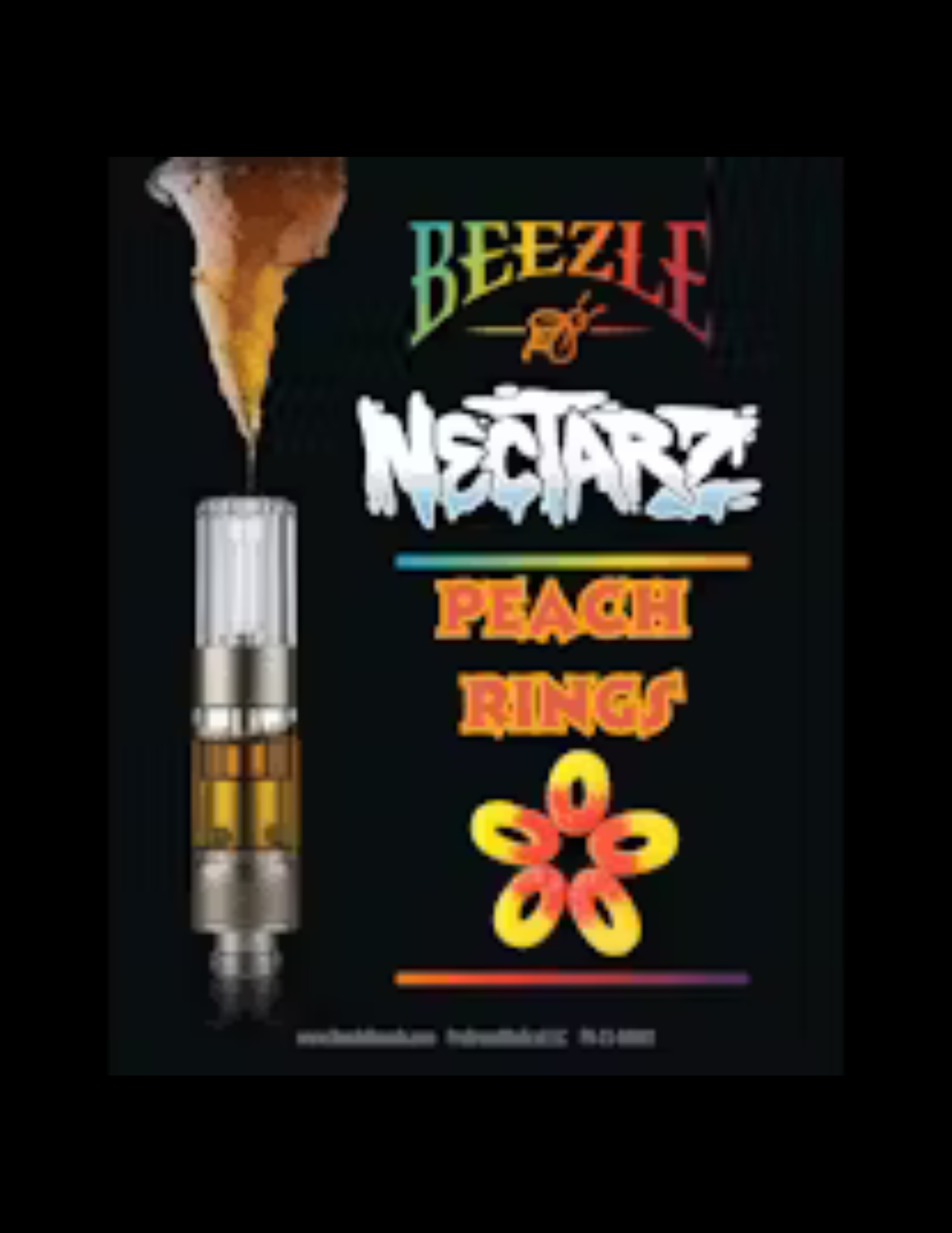 Nectarz Cartridge (0.5g) Peach Ringz