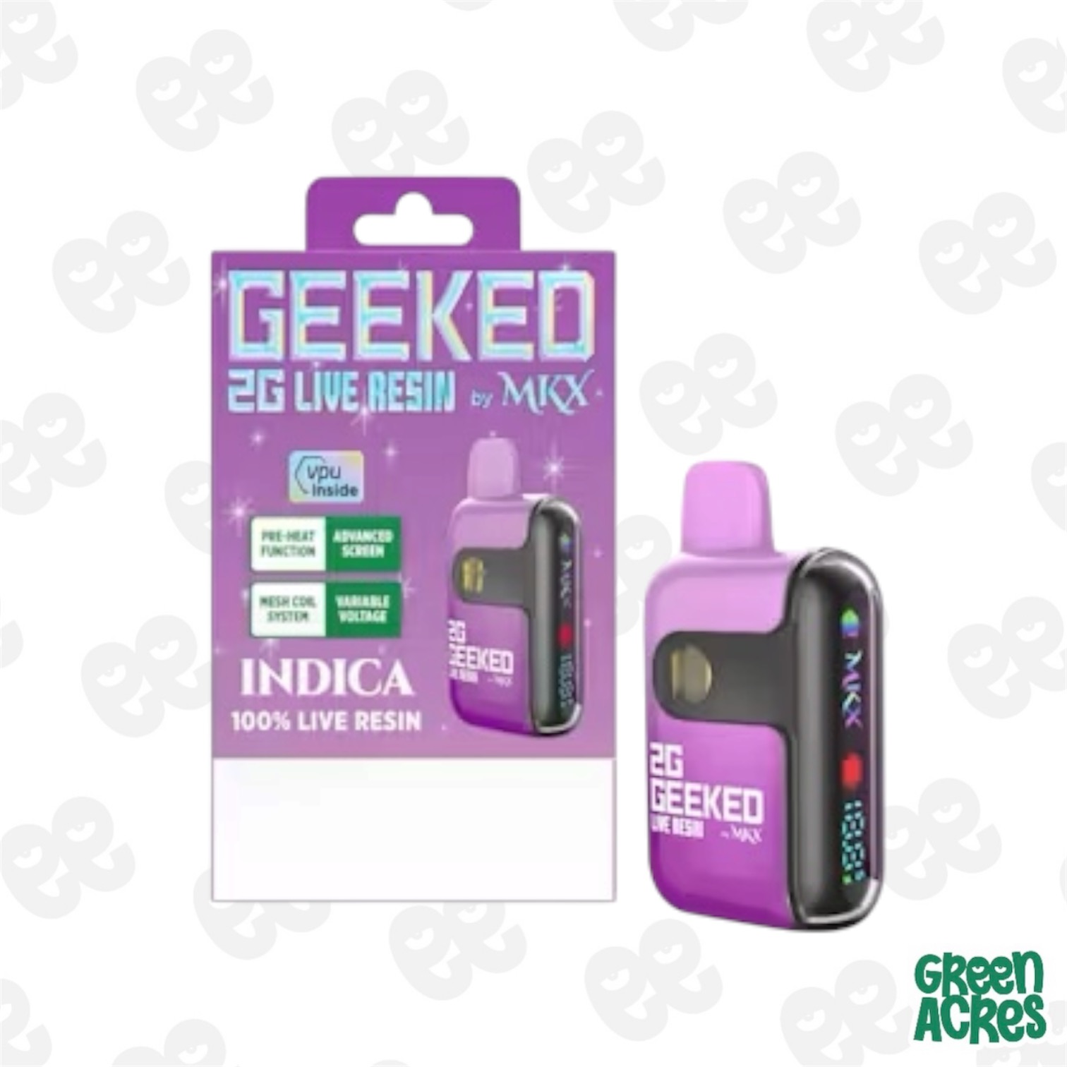 GEEKED: Permanent Marker 2G Live Resin Vape Disposable