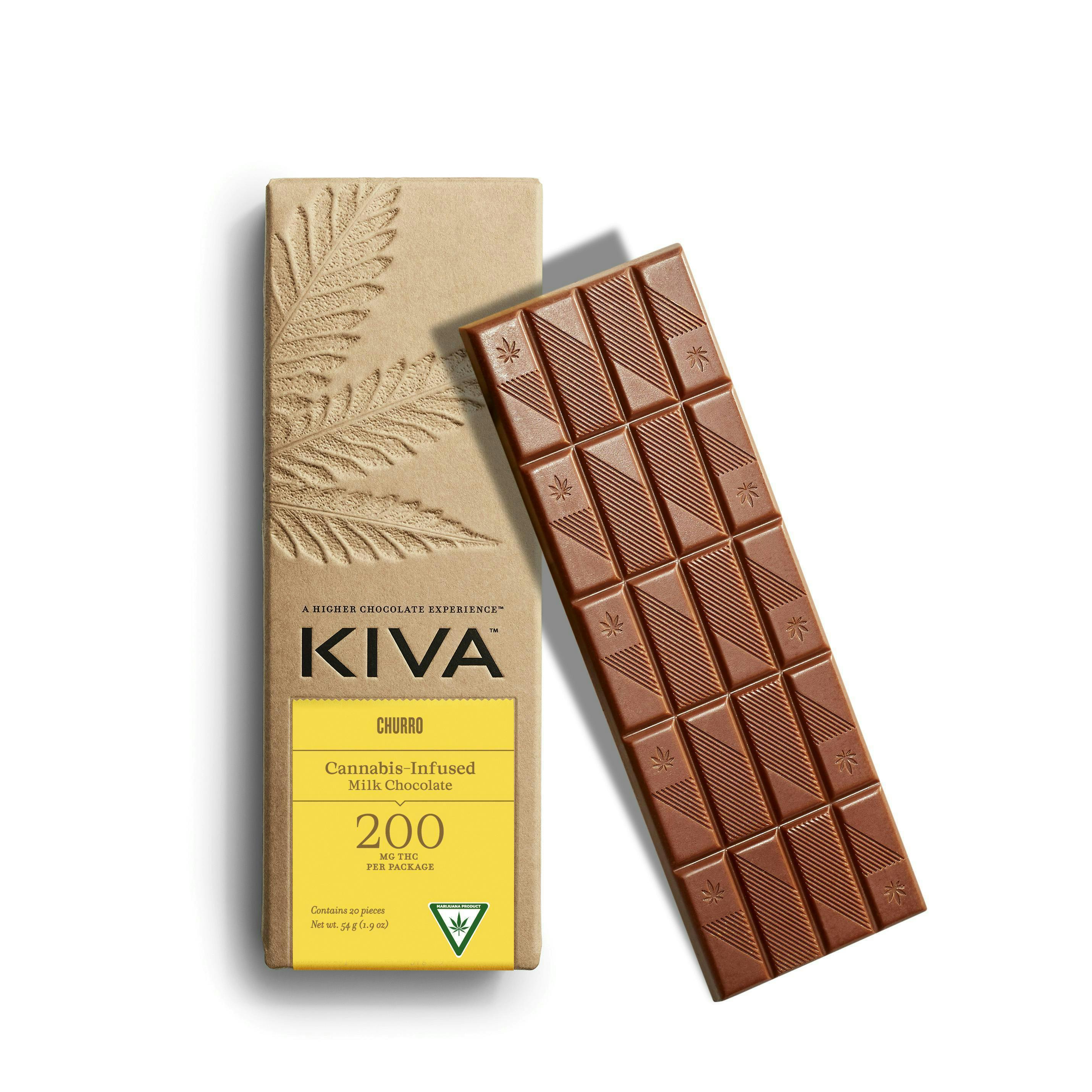 KIVA | 200mg | Churro Milk Chocolate Bar