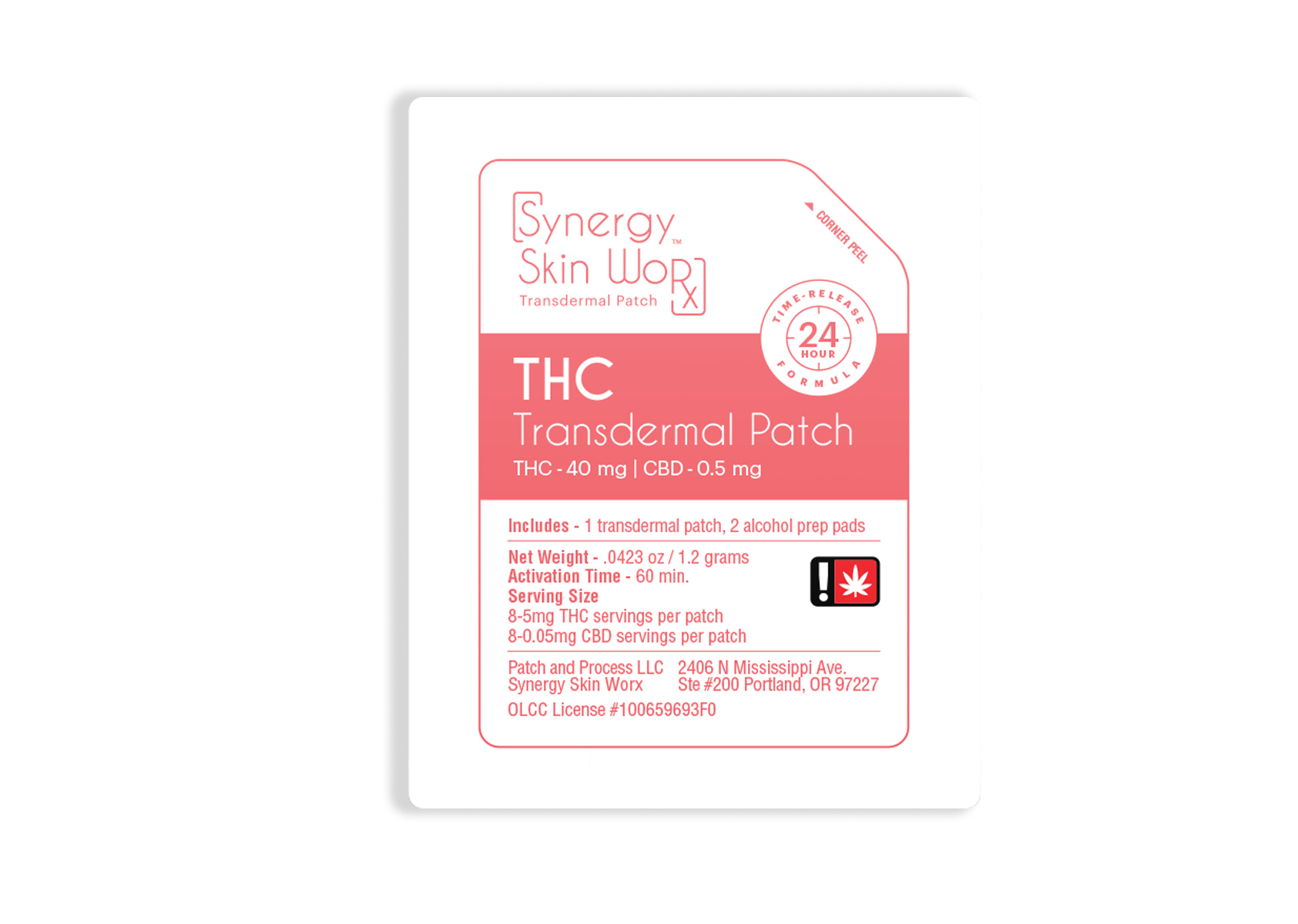 THC Transdermal Patch