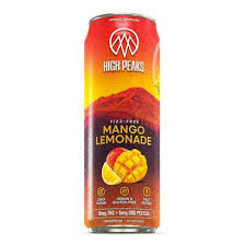 High Peaks | Beverage | Mango Lemonade | 10mg THC/5mg CBD 12oz