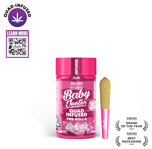 Gelato Baby Jeeter Infused Pre-Roll 5-pack | 2.5g