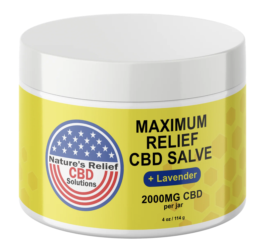 Nature's Relief | Maximum Relief Salve 2000mg CBD