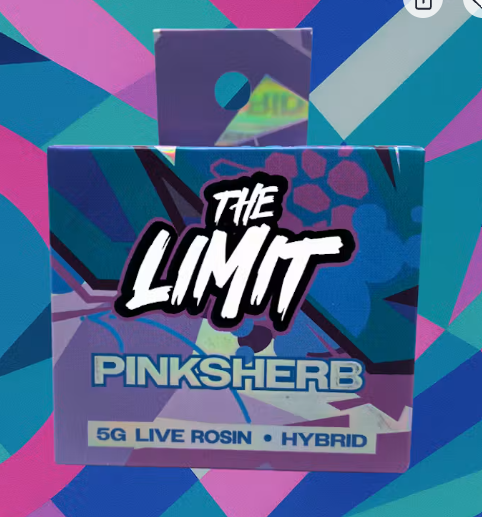 The Limit | Pink Sherb | Hash Rosin Concentrate | 5g | Hybrid