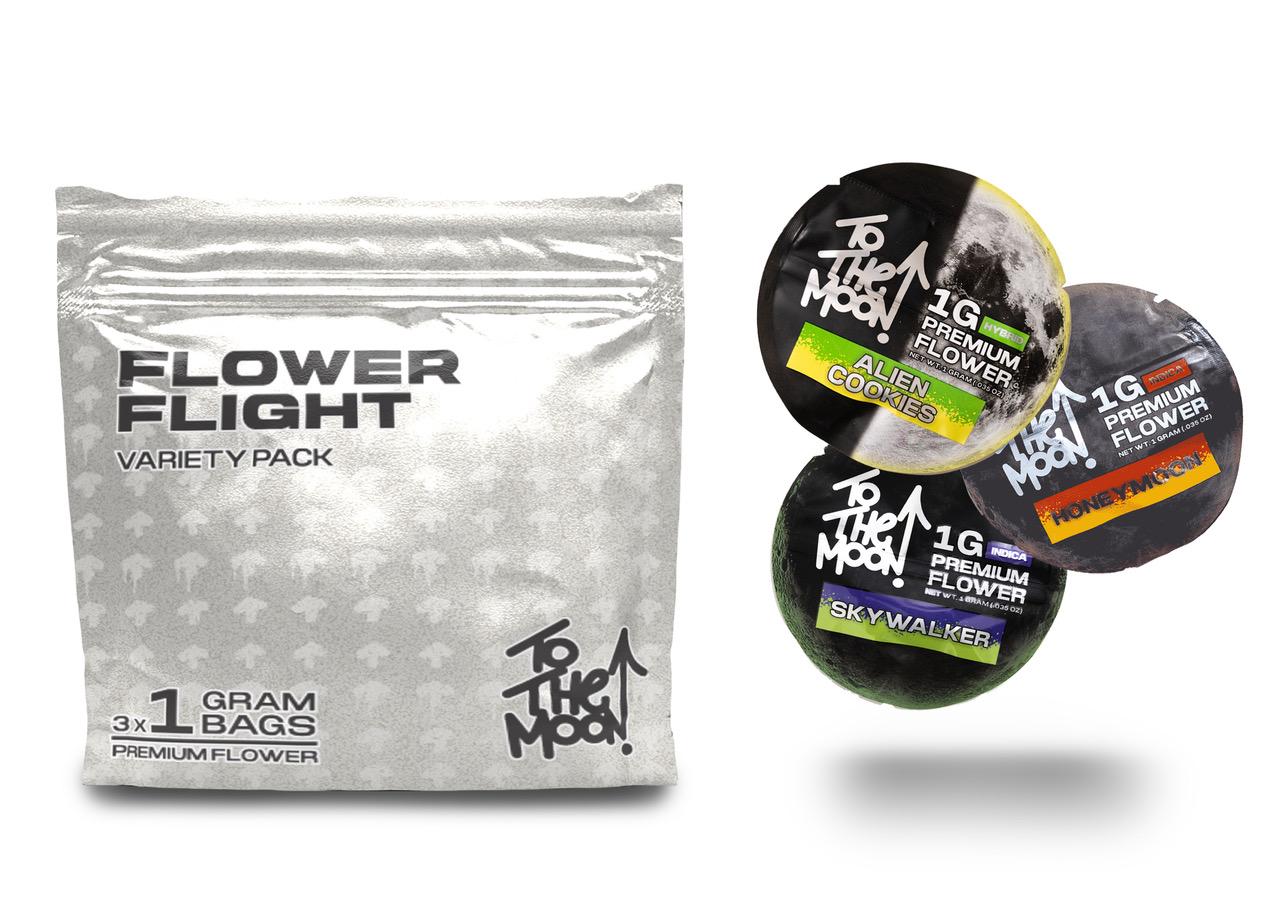 To The Moon Flower Flight Alien Cookies x Honeymoon x Skywalker 3pk Variety Pack