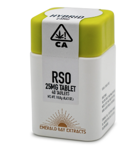 Emerald Bay Extracts Frozen Lemons 50mg x 20PK Hybrid RSO Tabs