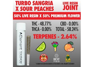 Element Live Resin Joint - Turbo Sangria x Sour Peaches
