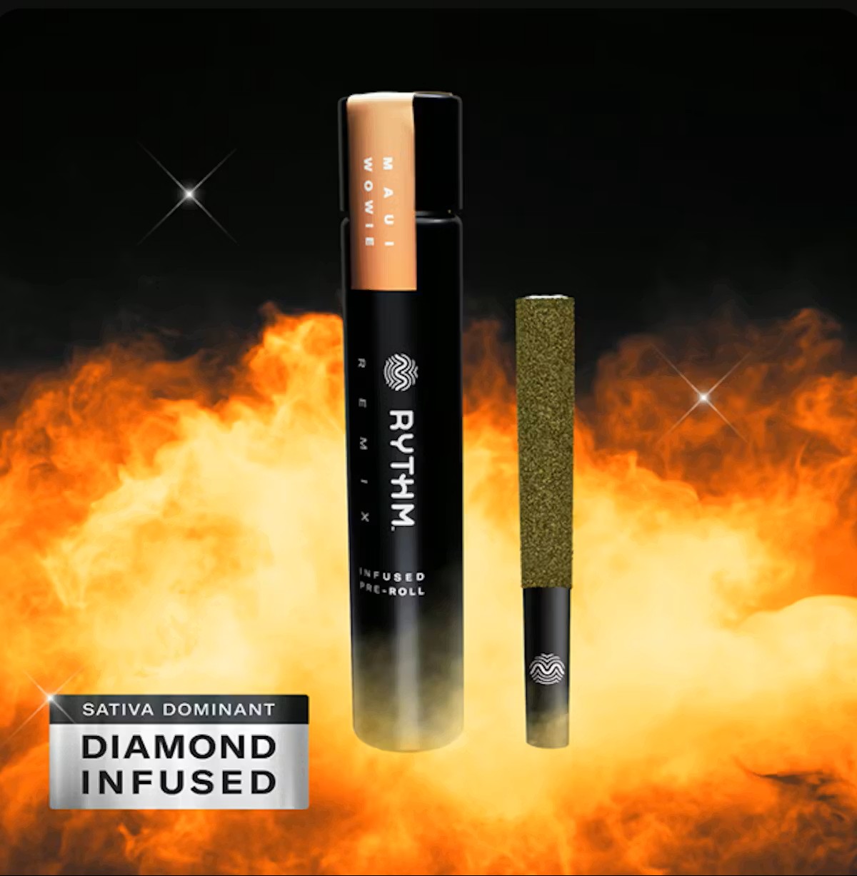 Maui Wowie Infused Pre-roll - - 1pk - Rythm Remix