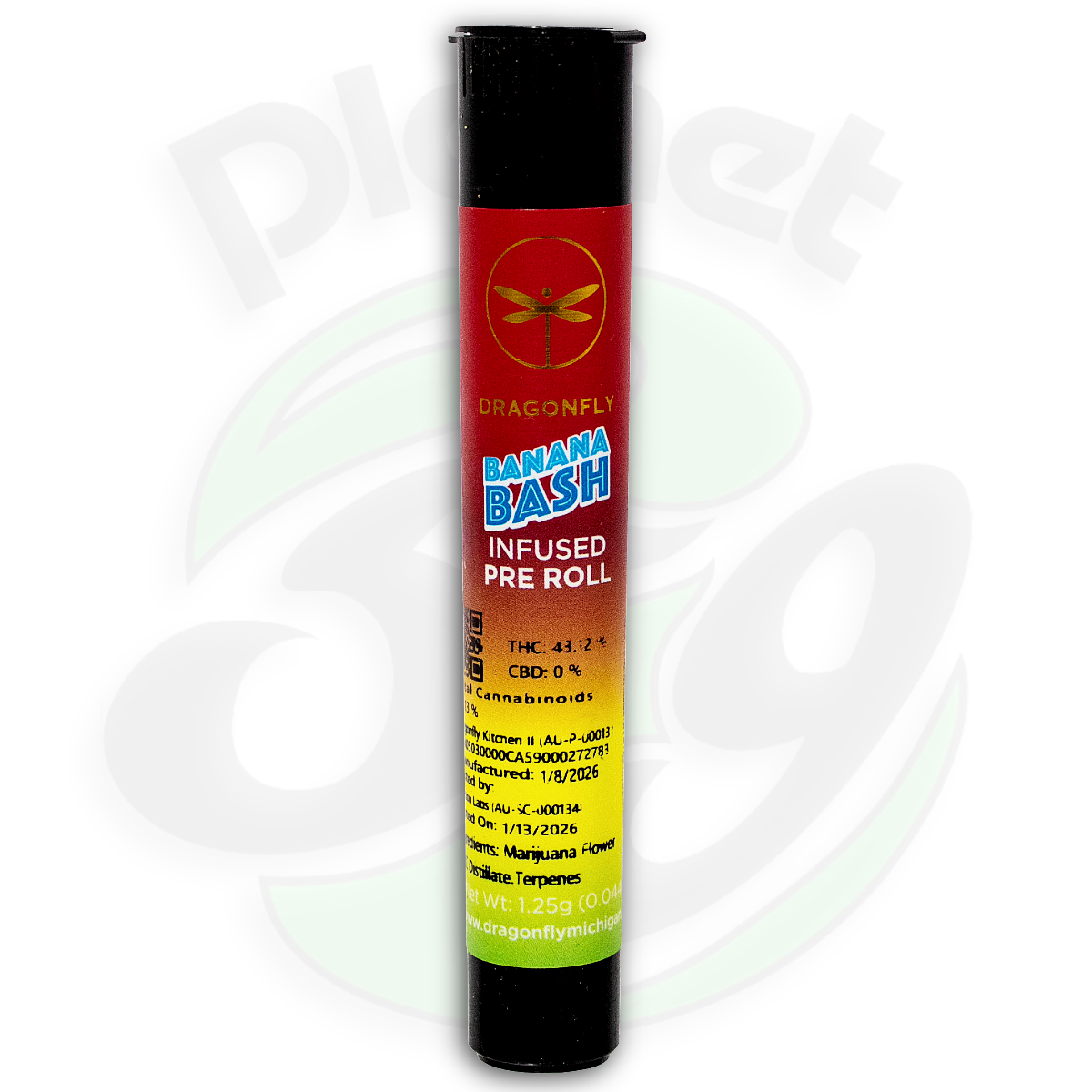 Banana Bash | 1.25g Infused Pre-roll