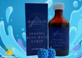 1000mg | Blue Razz | Infused Syrup