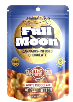 Full Moon - Apple Fritter 1:1:1 THC/CBD/CBG - 100mg