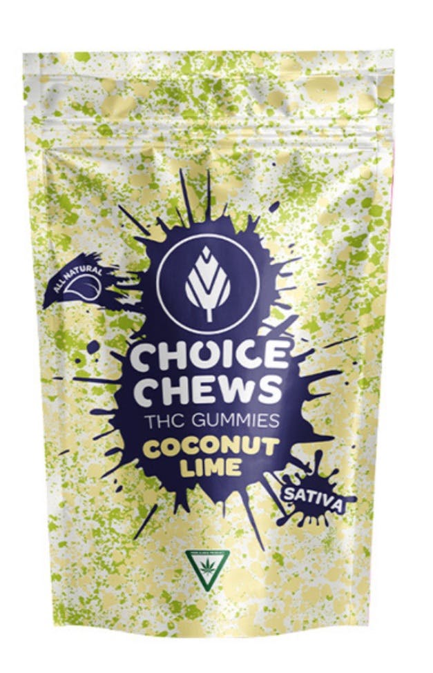 100mg Choice Chews - Coconut Lime