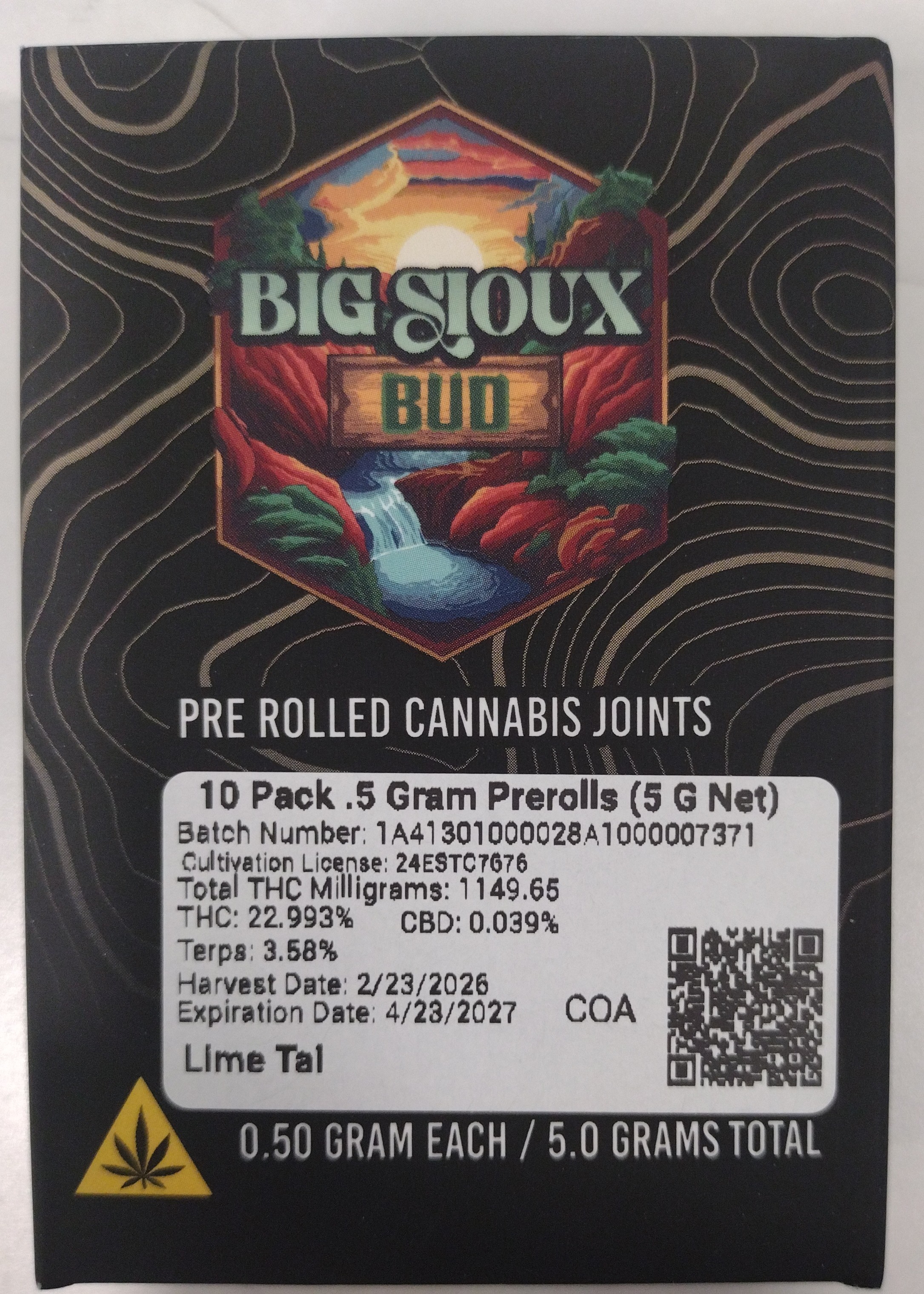 Lime Tai - 5g - 10 pk 0.5g Pre-Roll