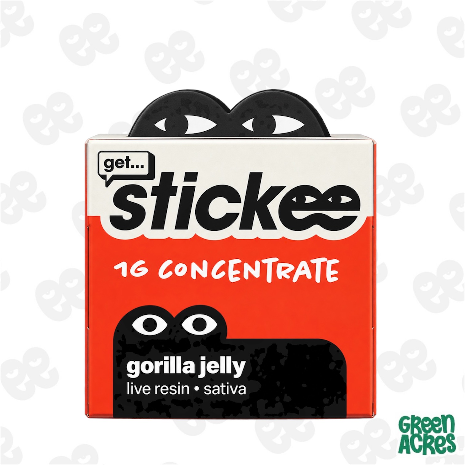 Stickee: Gorilla Jelly 1G Live Resin Puck