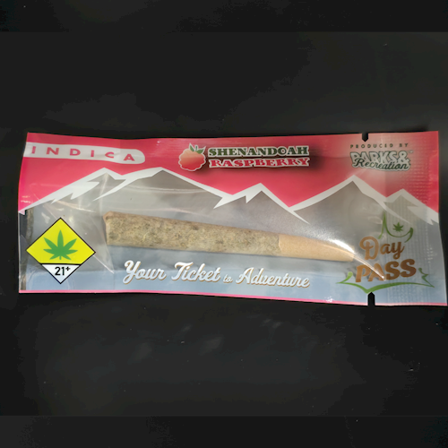 Shenandoah Raspberry Infused PreRoll - by Parks and Recreation