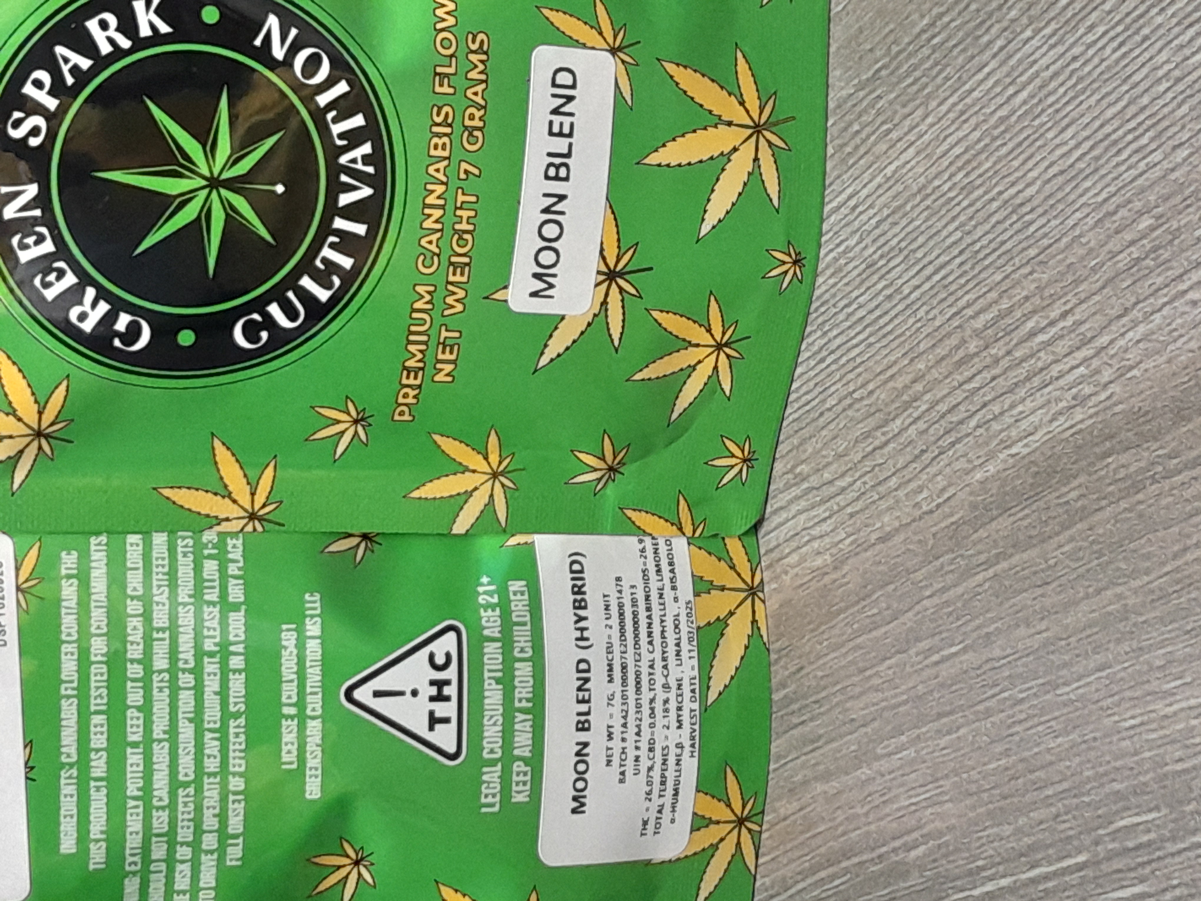 Greenspark | 7g | Moon Blend