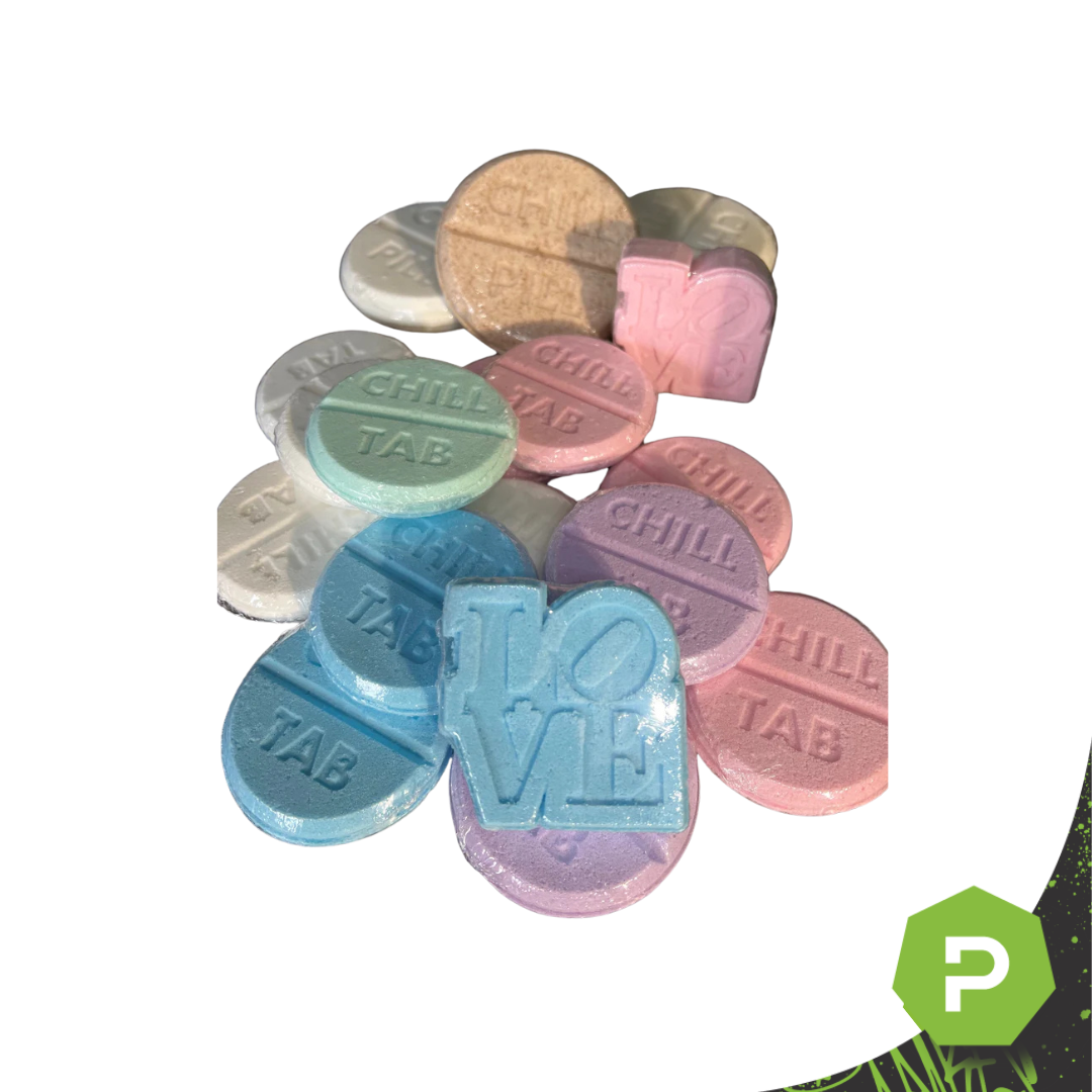 Green DR | 100mg CBD Bath Bomb | Calming Blend