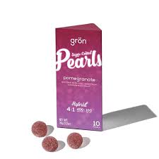 Gron | Pomegranate (H) | Sugar Coated Pearls | 4:1 | 100mg
