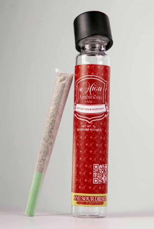 High Ambitions NYC Sour Diesel 1g Pre-Roll