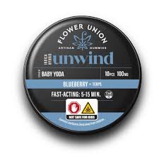 Unwind | Baby Yoda | Pine.Honey.Musk | Indica H | 100Mg/10pk