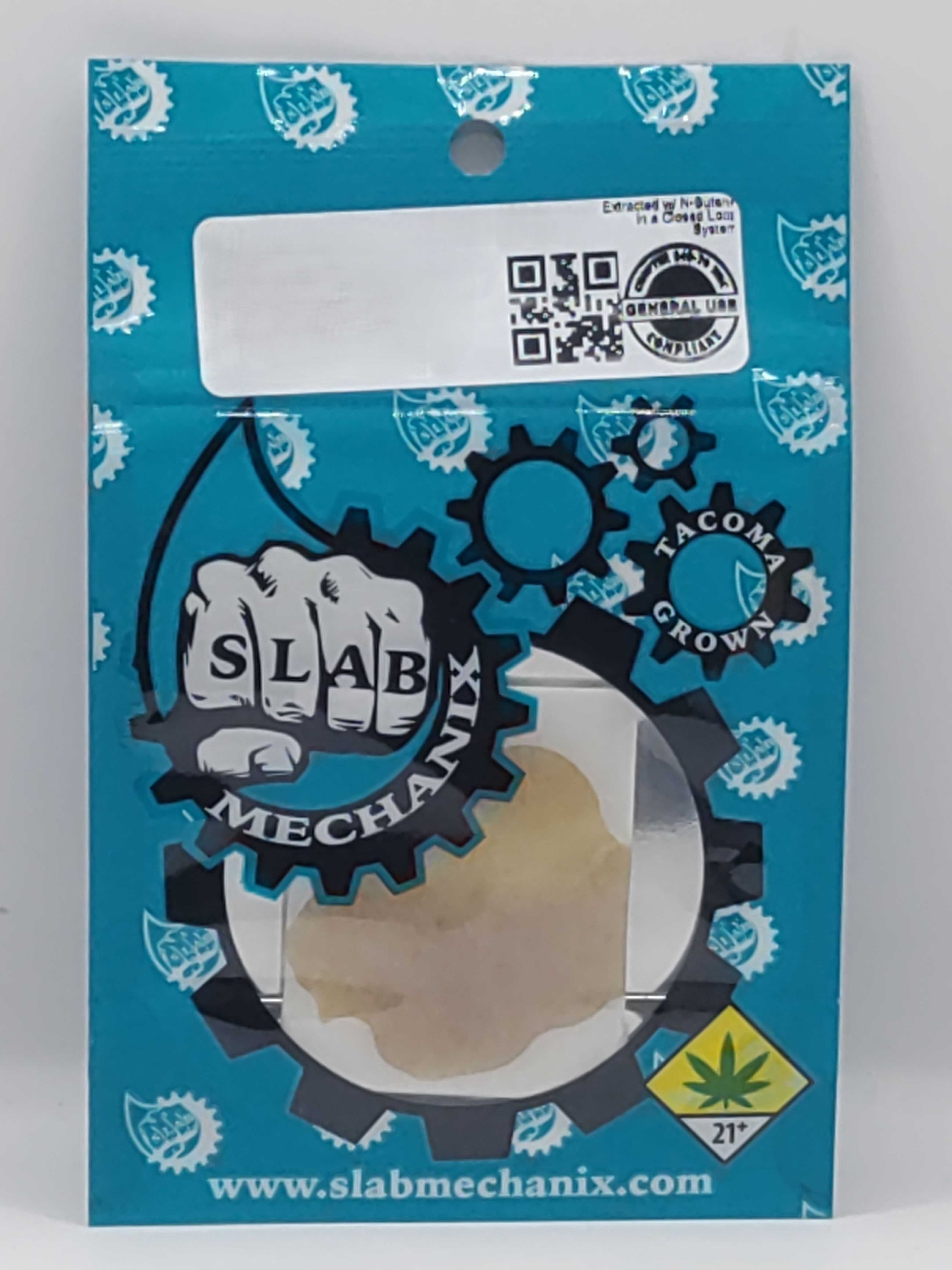 Huckleberry Pie Nug Run Shatter 1g Slab Mechanix