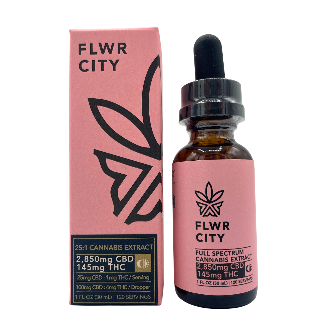 30ml Tincture | 25:1 CBD:THC
