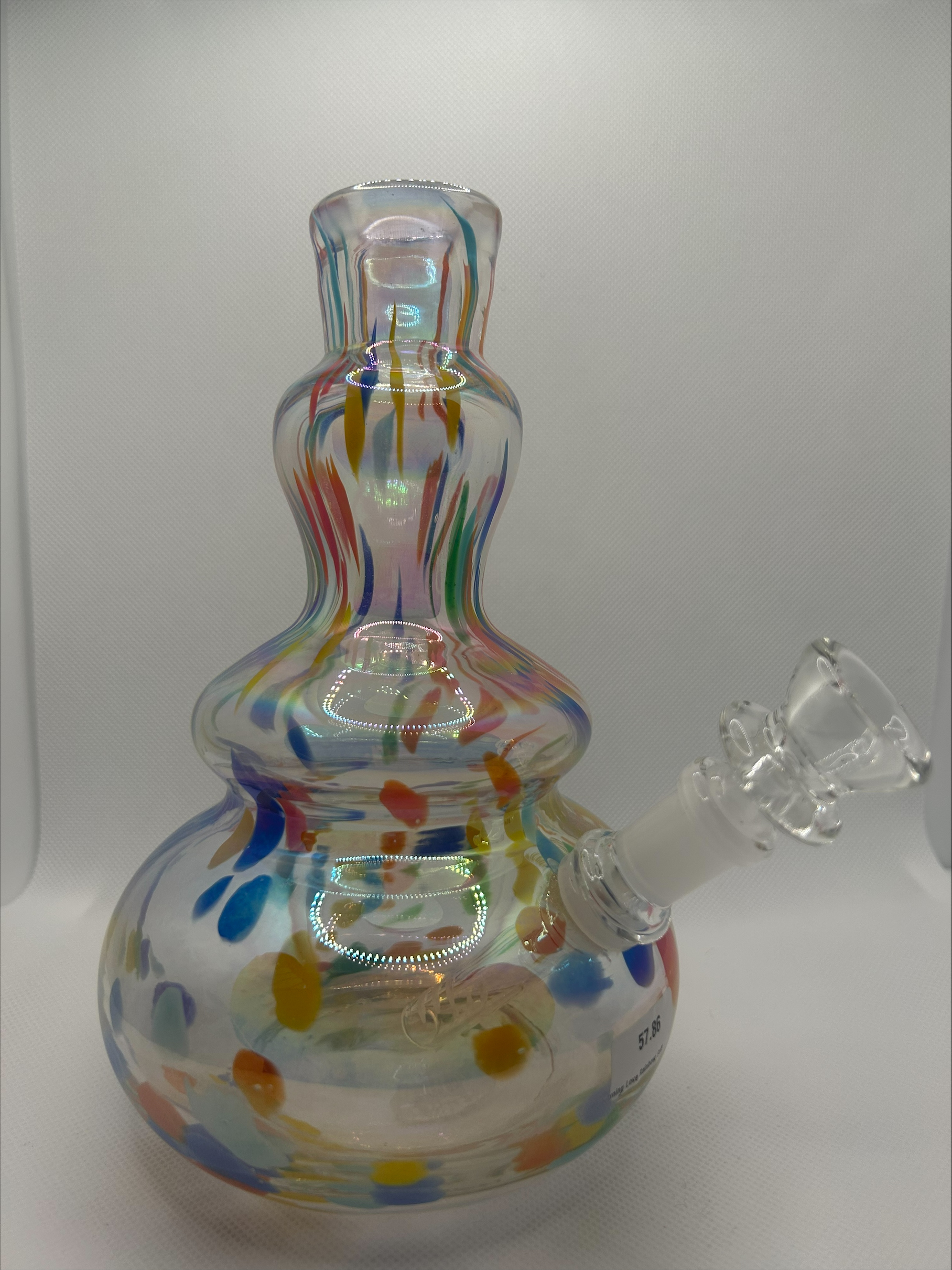 Burning Love Rainbow Soft Glass Bong