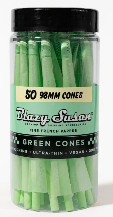 Blazy Susan | Green Cones 98mm 50ct