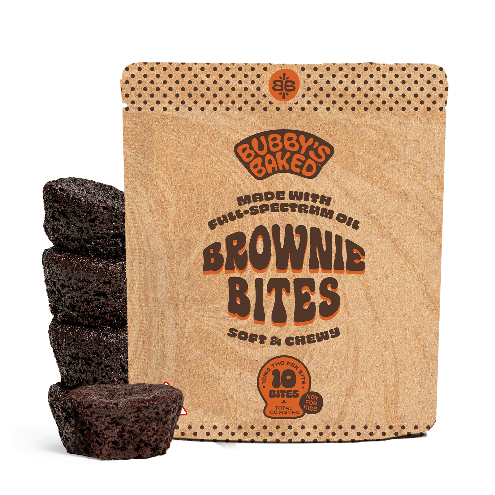 Brownie Bites | 10 x 10mg
