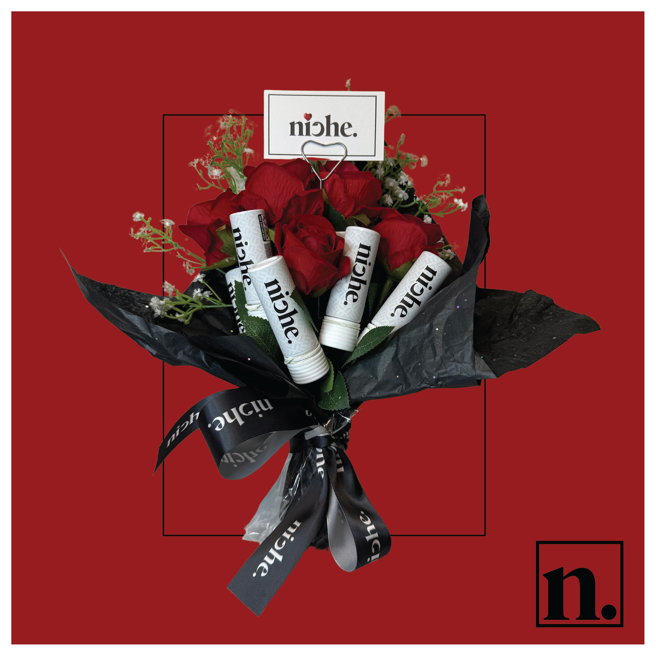 Vday Spritzer custom Rose bouquet bundle | Pre Roll  6g/6pk