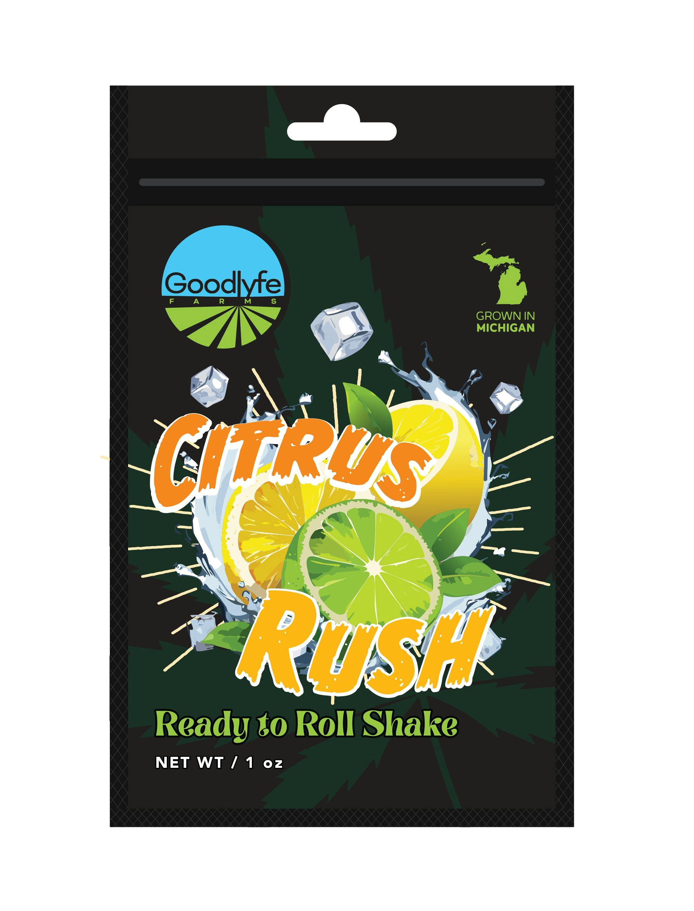 Goodlyfe Farms Pre Packed 1oz Flower - Citrus Rush
