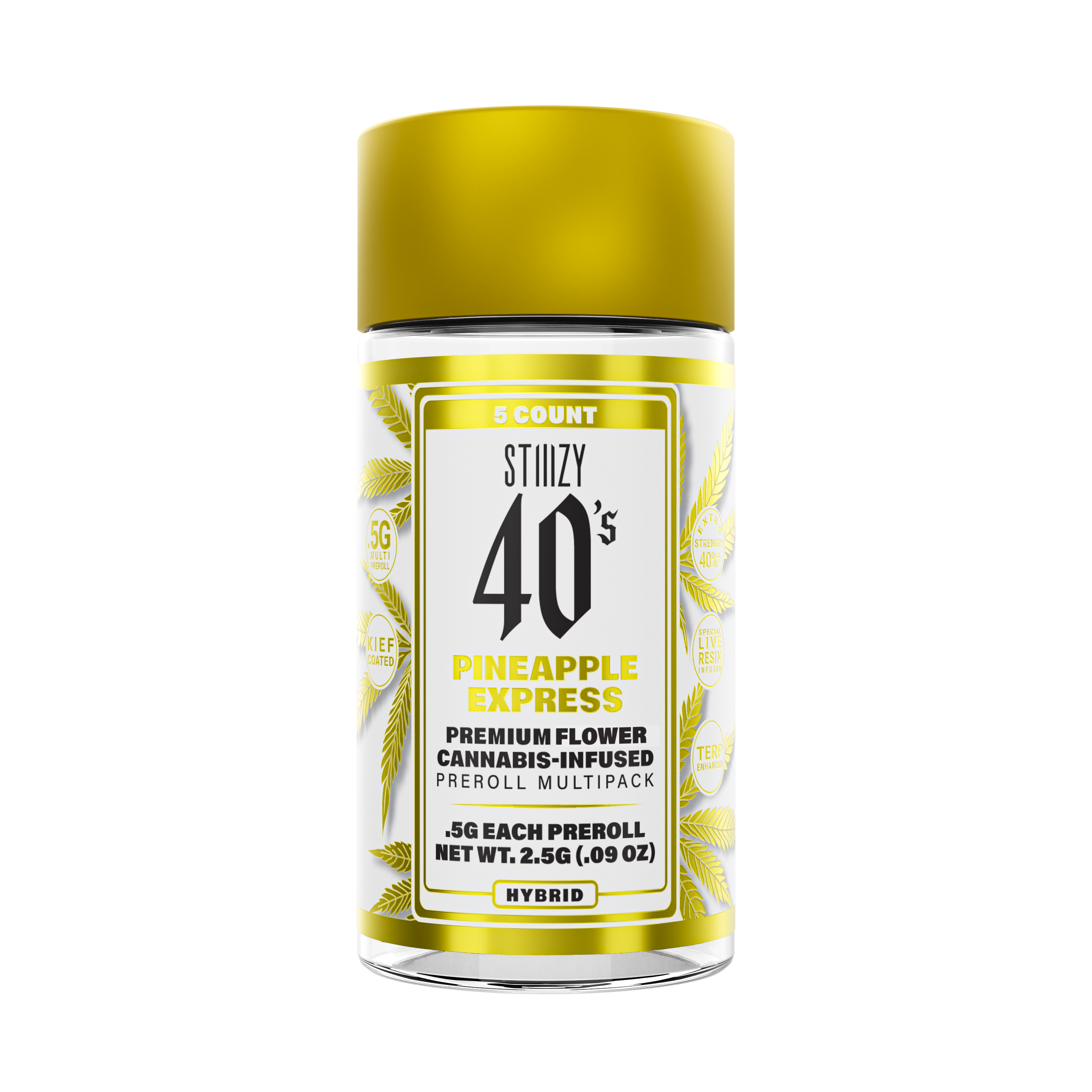 Pineapple Express | Infused Pre-Rolls | 5pk | 2.5g